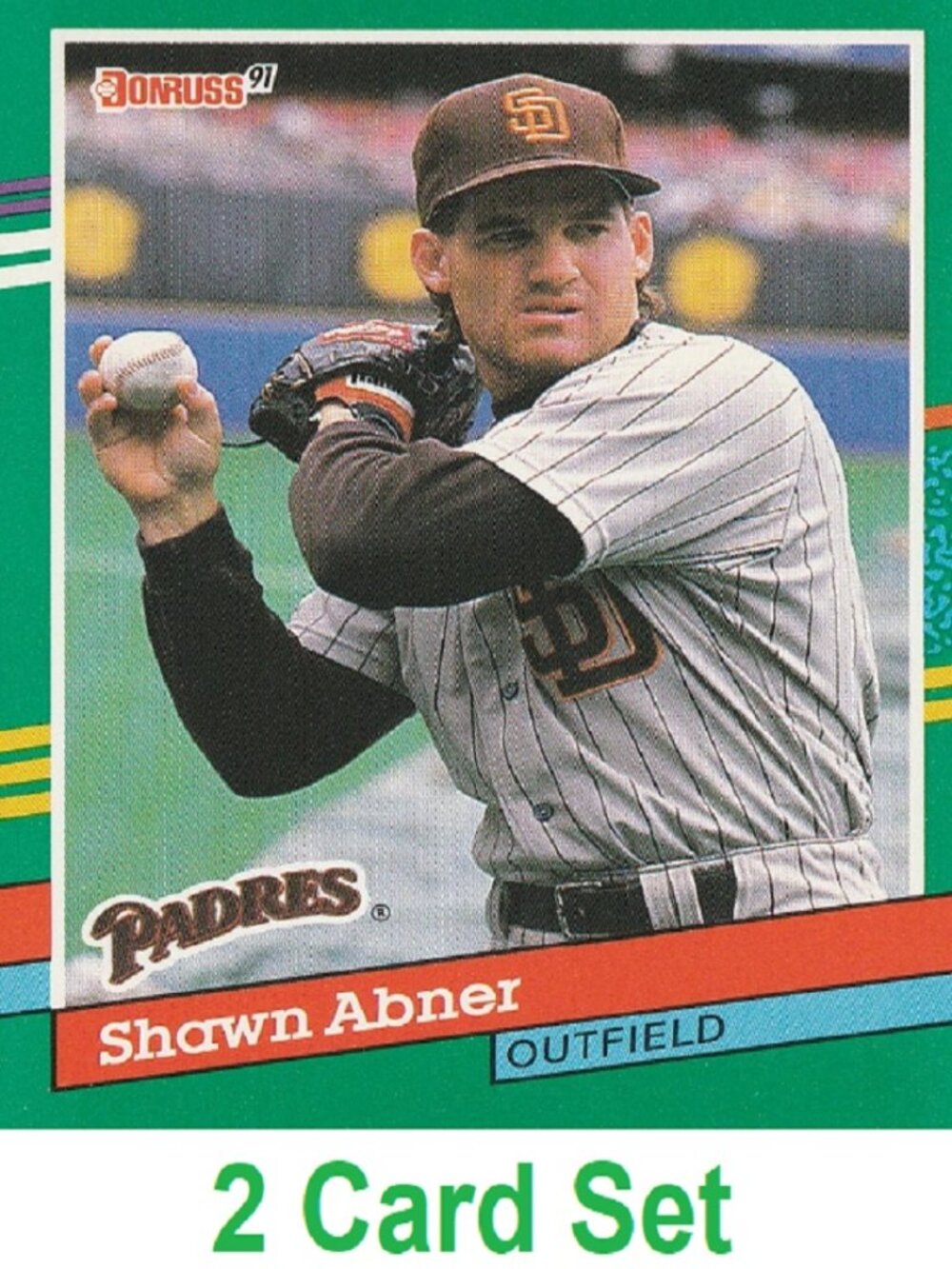 Shawn Abner Baseball Card Collection
